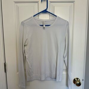 Athleta Foothill Women's White Long Sleeve Top